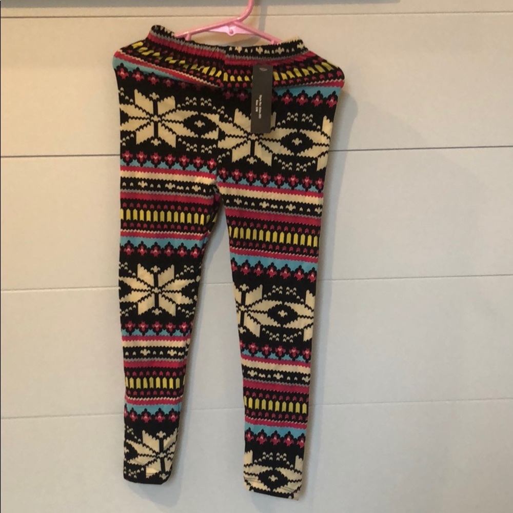 Snowflake leggings